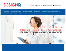 Tablet Screenshot of designrx.net